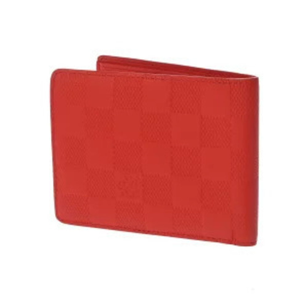 Louis Vuitton Damier Wallet Multiple Bi Portefeuille fold Fusion Infini Brown